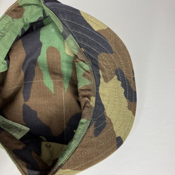 Army Utility Cap Ty[e I with Insignia Military Camo Camouflage Small - Picture 7 of 9